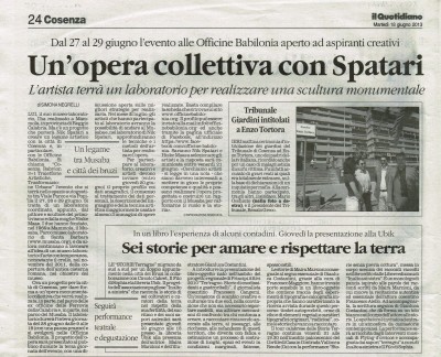 Il Quotidiano della Calabria 18_06_2013