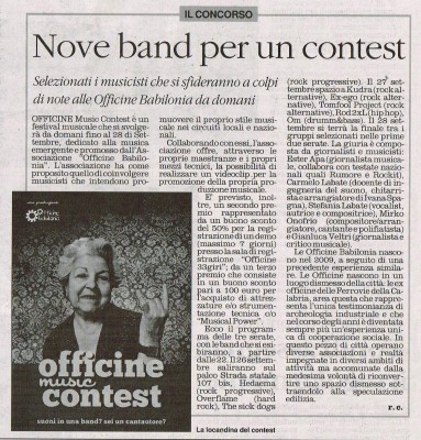 il quotidiano della calabria 25 sett 2013